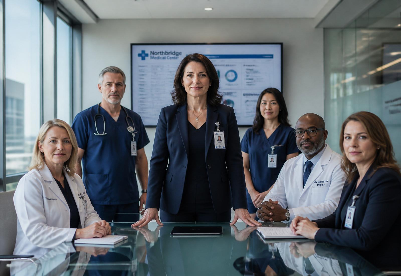 Hospital leadership and clinical team